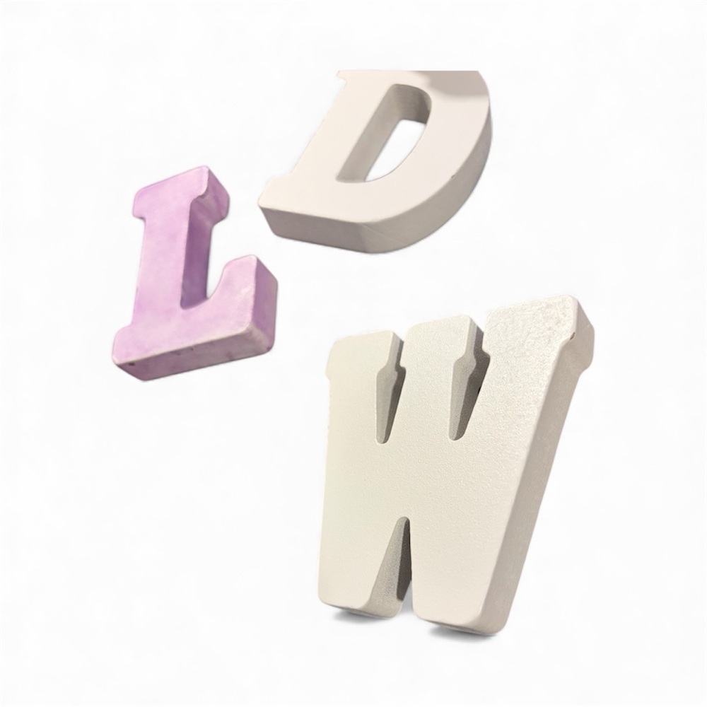 Chic Cream Decorative Letters - Picture 6 of 16